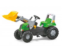 Vaikiškas minamas traktorius su kaušu vaikams nuo 3 iki 8 m. | rollyJunior RT | Rolly Toys 811465